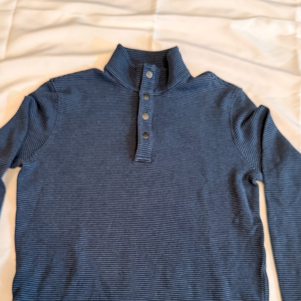 Michael Kors‎ Pullover With Buttons Cotton Mens Medium Excellent Condition